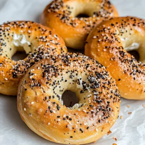 High-Protein Greek Yogurt Bagels