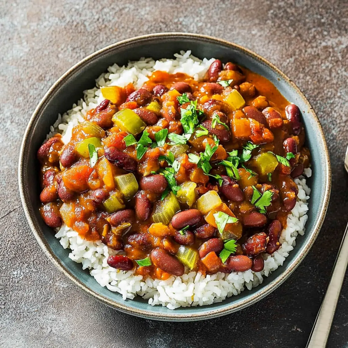 Slow Cooker Cajun Red Beans and Rice