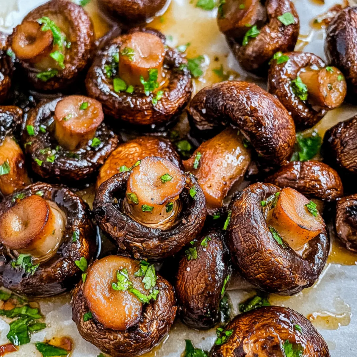 Honey Soy Roasted Mushrooms with Garlic: Quick and Delicious Recipe