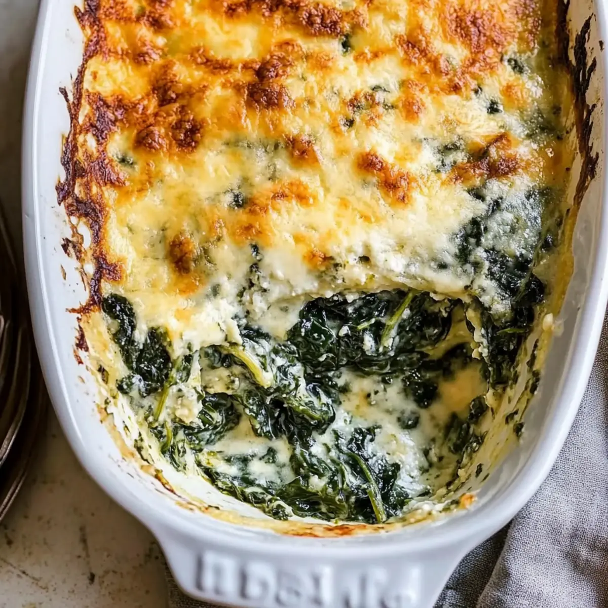 Ina Garten Spinach Gratin