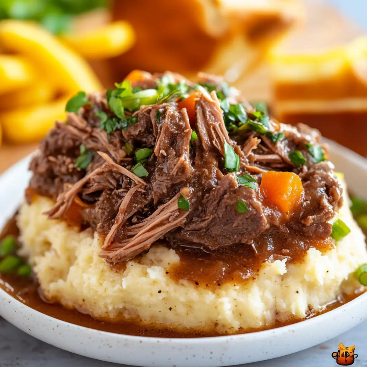 Delicious Slow Cooker Beef Manhattan: Easy Comfort Food Recipe