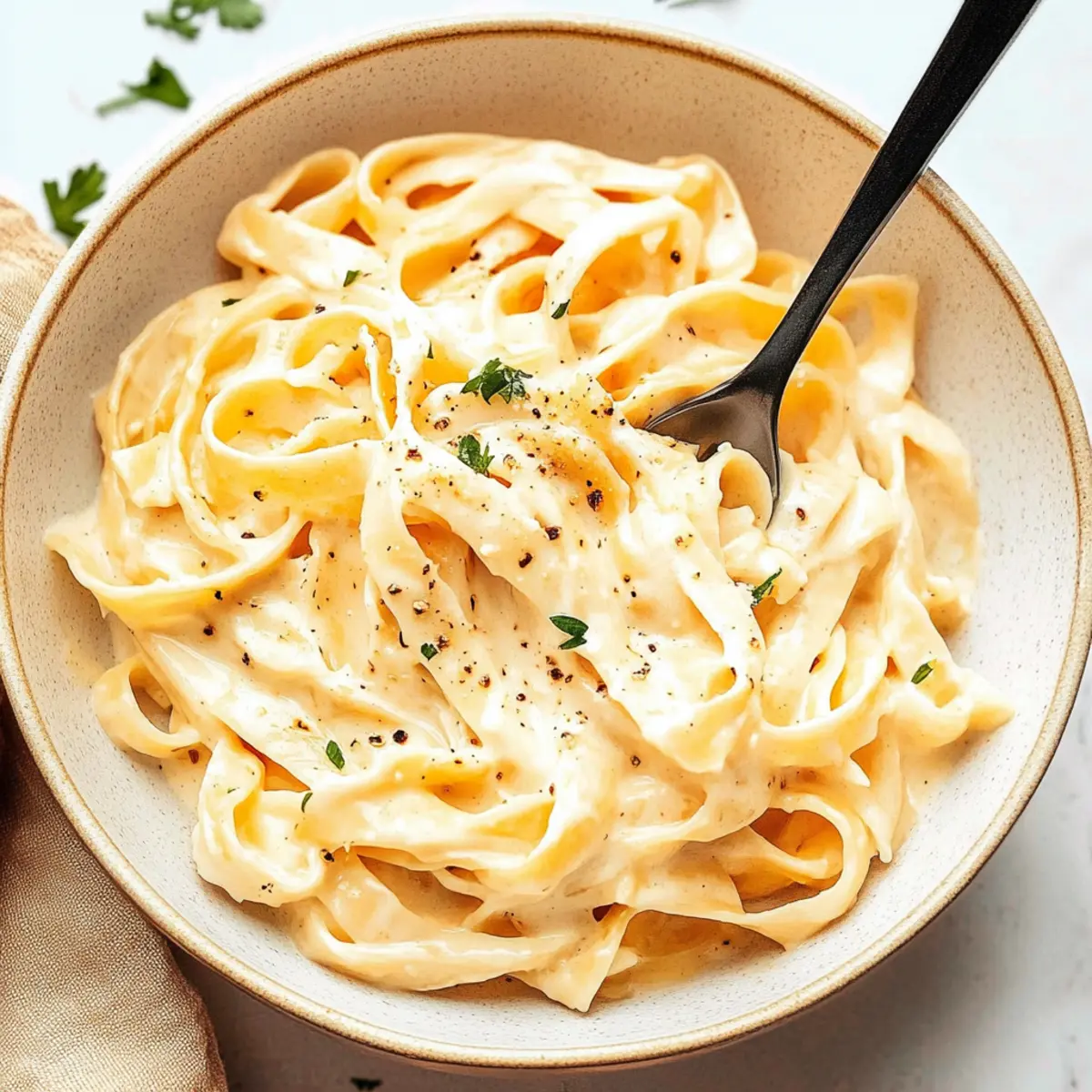 The Creamiest Alfredo Sauce Ever