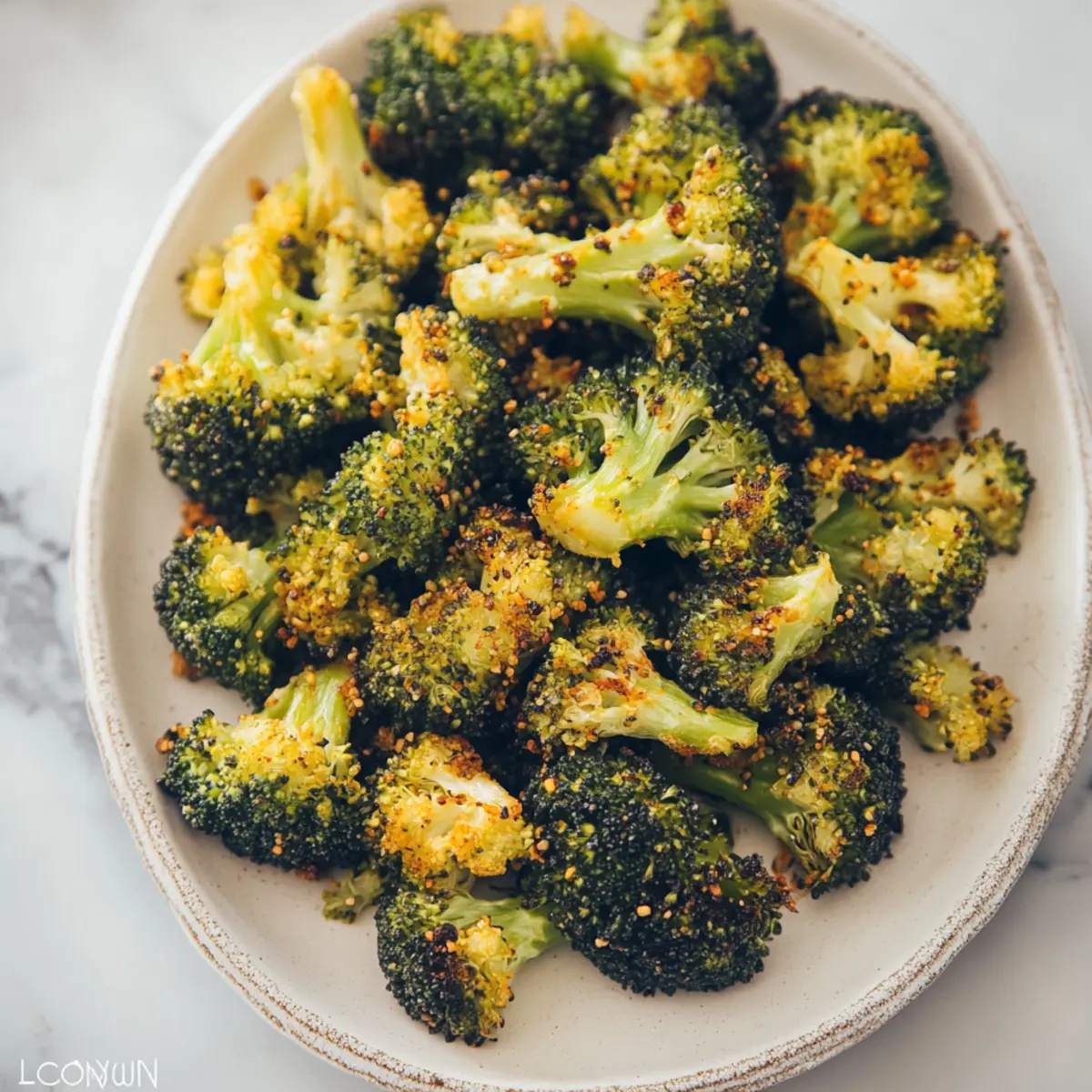 Roasted Broccoli With Nutritional Yeast for Crispy Flavor