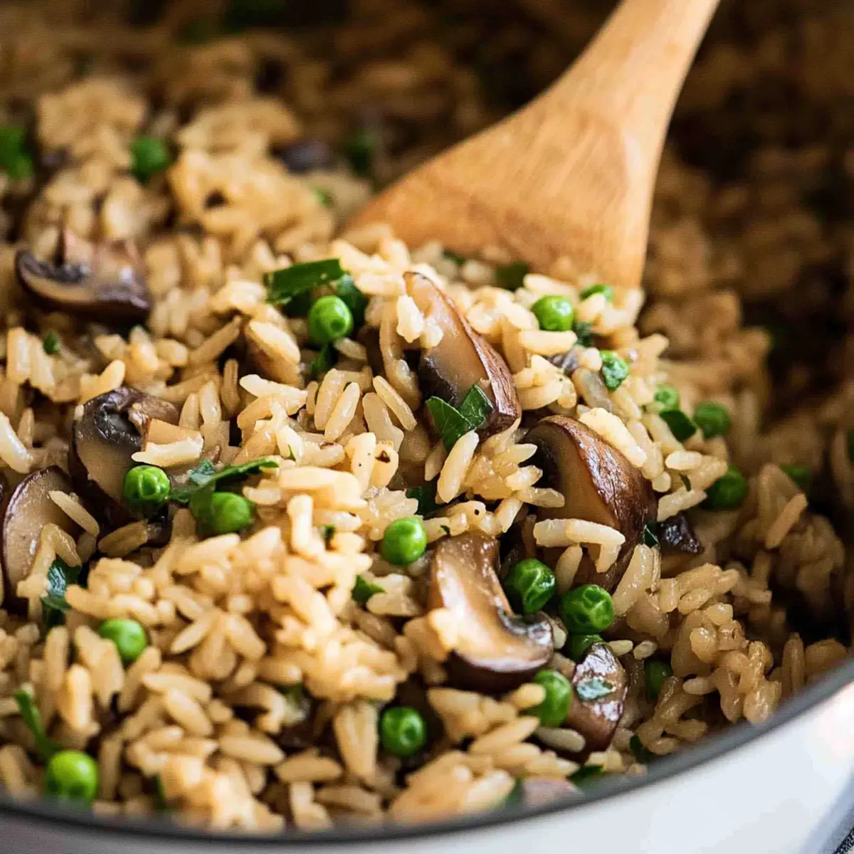 Delicious Mushroom Rice Pilaf Recipe Ready in Just 30 Minutes
