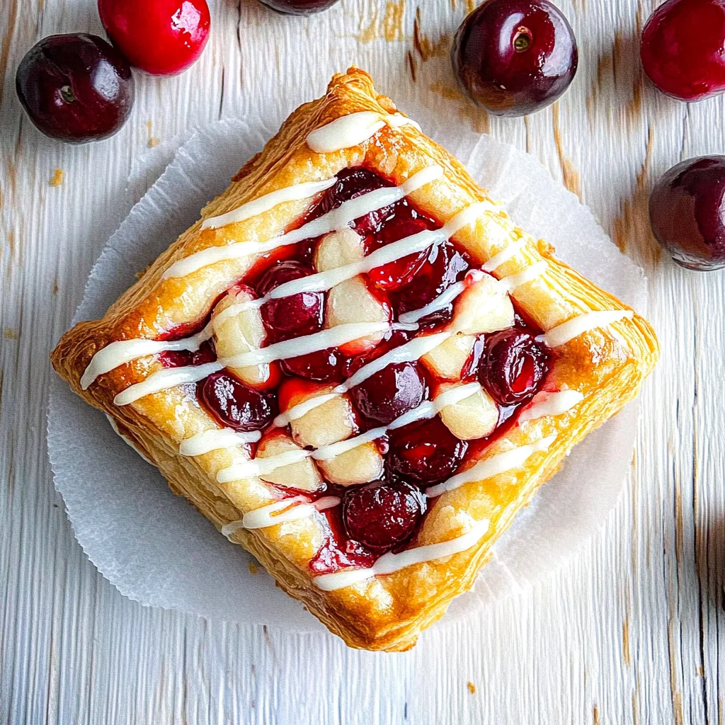 4-Ingredient Cherry Danish: Simple Yet Delicious Treats