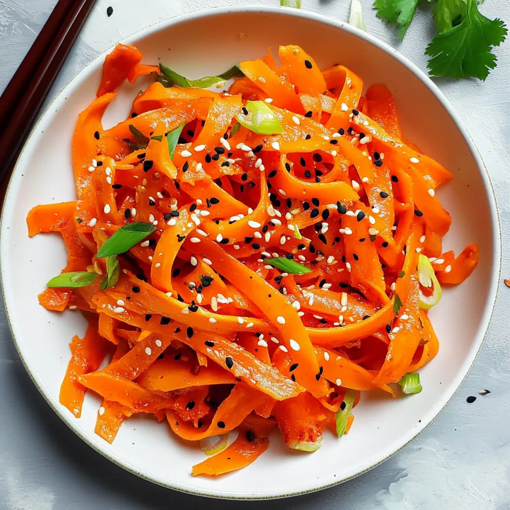 Asian Carrot Salad: Fresh and Zesty Delight Awaits