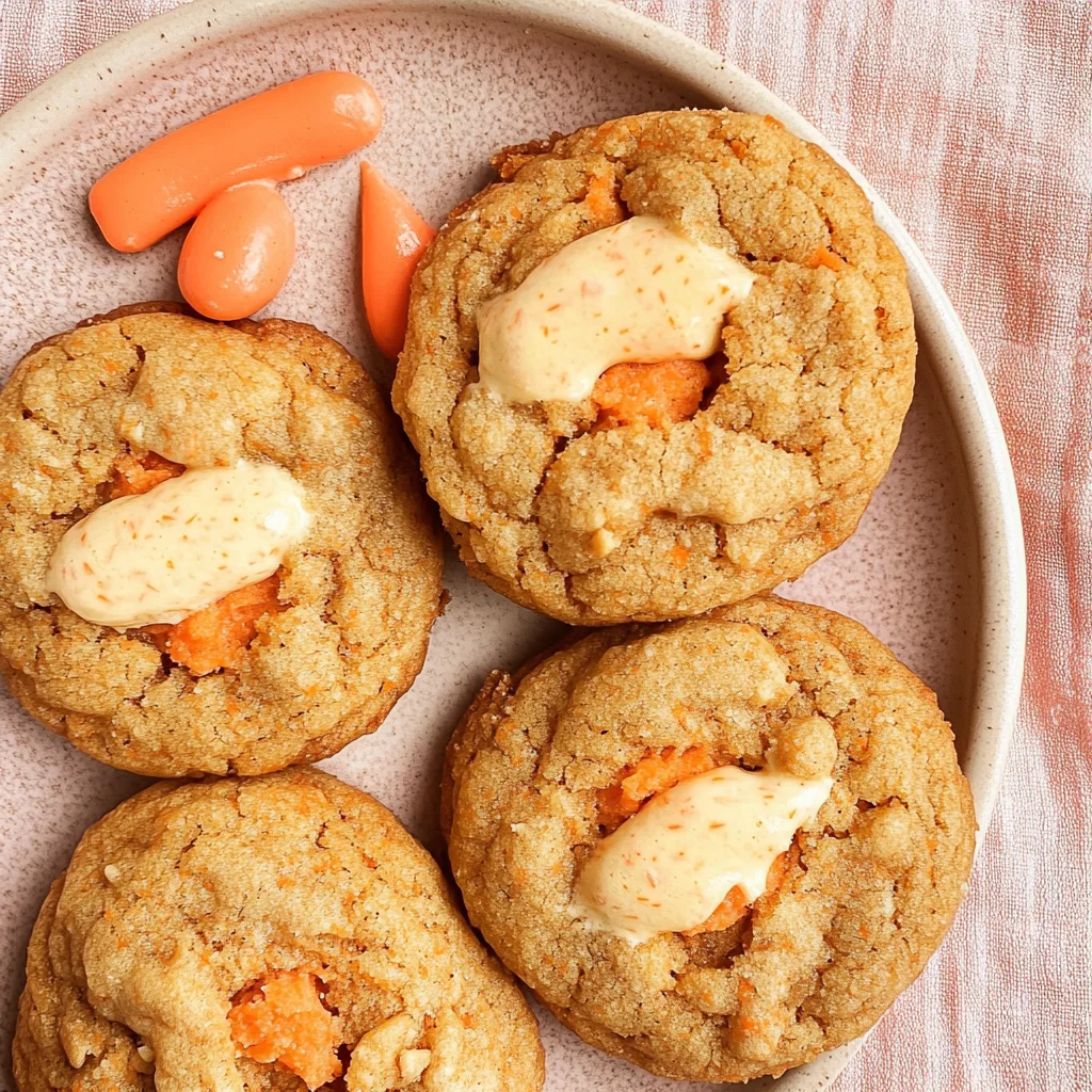 Carrot Cake Stuffed Cookies: Indulgent and Irresistible T...