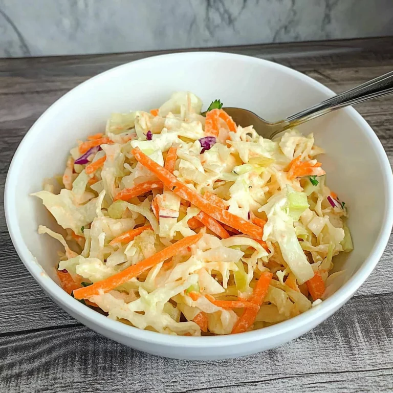 Copycat St-Hubert Traditional Coleslaw: Creamy Delight