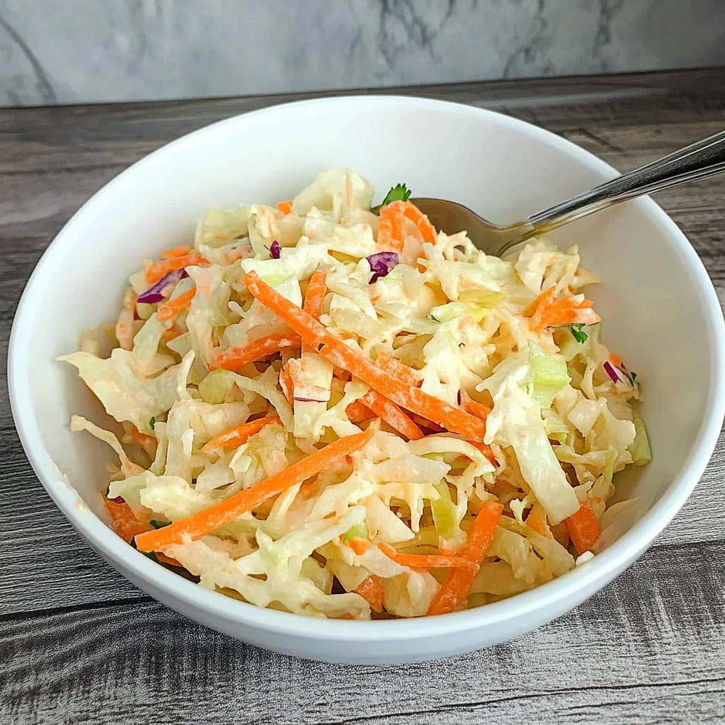 Copycat St-Hubert Traditional Coleslaw: Creamy Delight