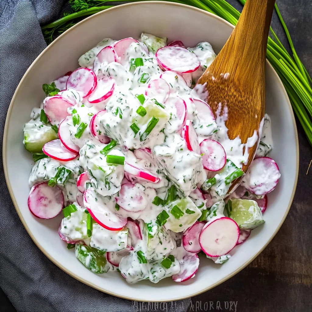 Creamy Radish Salad Recipe: Refreshingly Delicious Delight