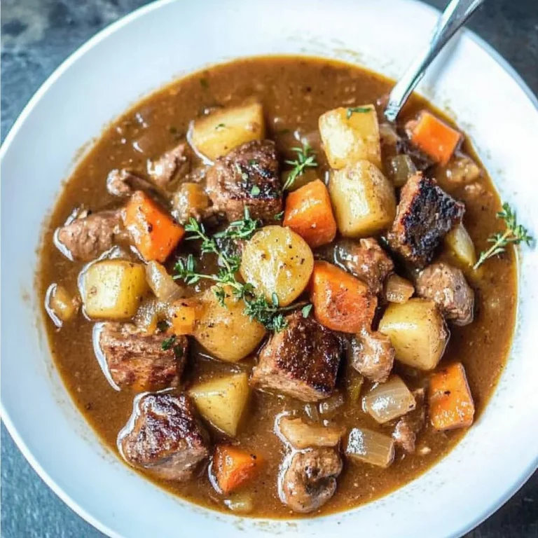 Hearty Irish Lamb and Potato Stew: A Cozy Delight