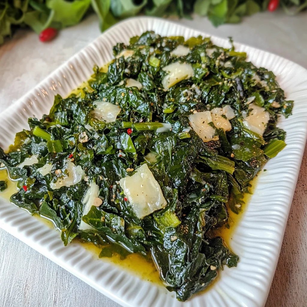 Italian-Style Greens: A Flavorful Taste of Tuscany