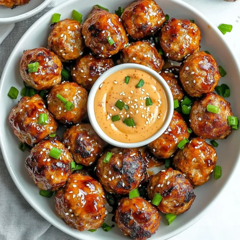 Korean BBQ Meatballs with Spicy Mayo Dip: Irresistible Fl...