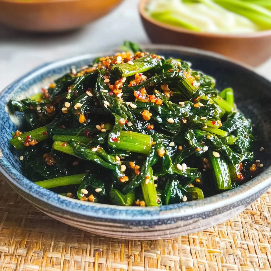 Korean Dandelion Greens Side Dish: Bold and Flavorful Del...