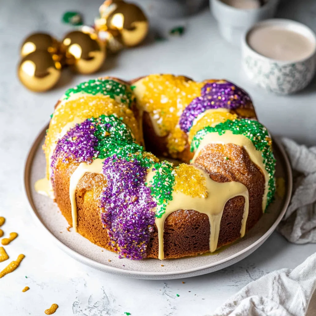Mardi Gras Cinnamon Cake Loaf Recipe: A Festive Delight