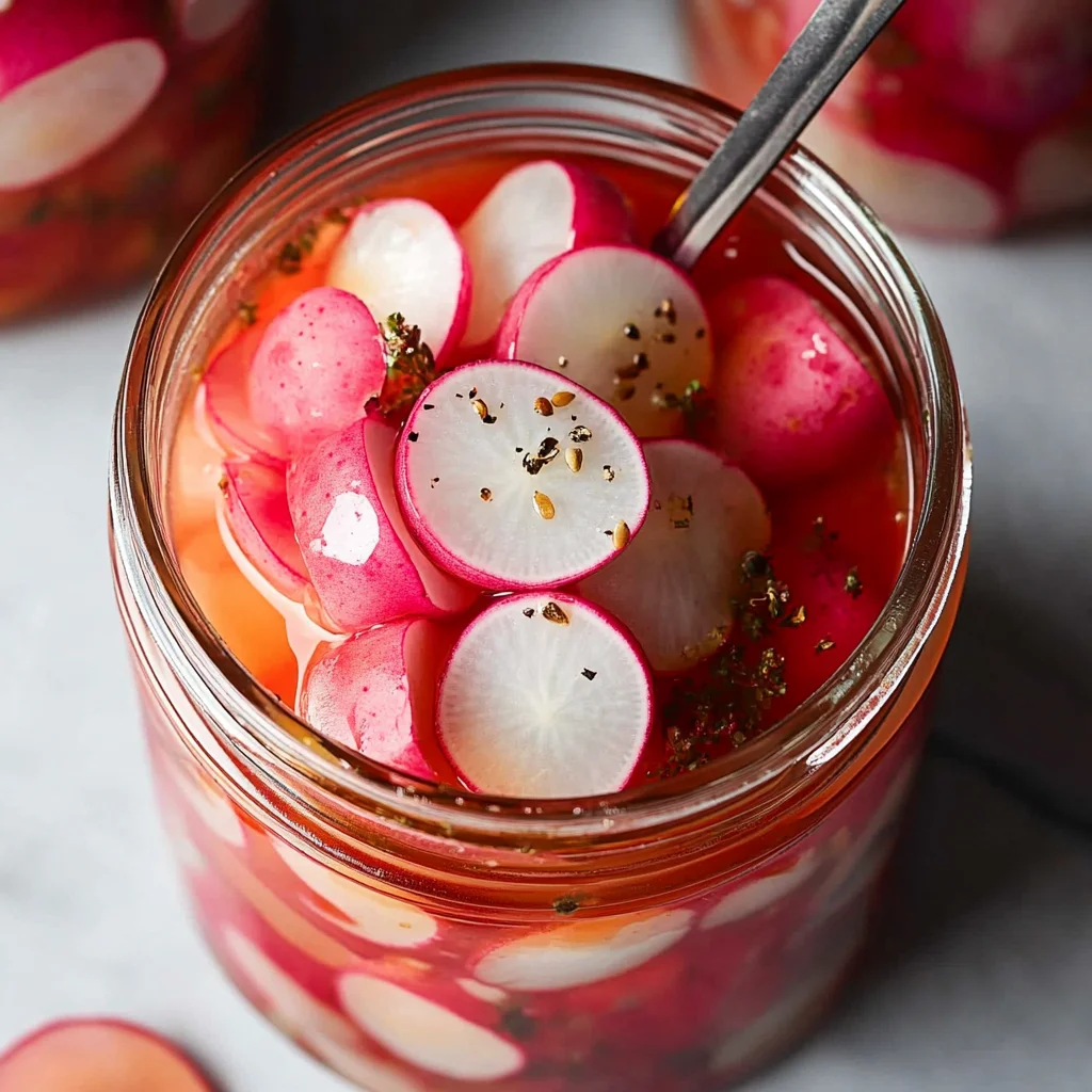 Quick Pickled Japanese Radishes: Refreshingly Zesty Treat