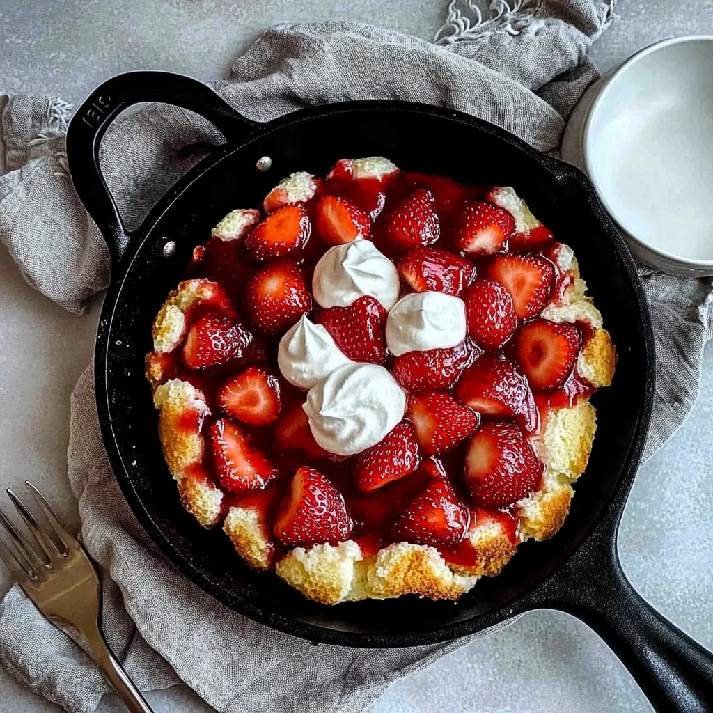 Skillet Strawberry Shortcake: A Sweet Delight to Share