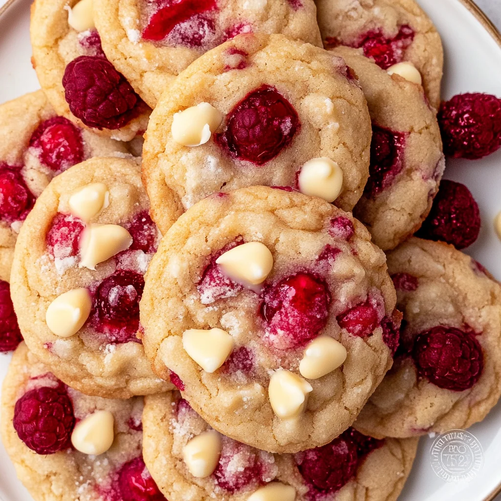 White Chocolate Raspberry Cookies: Irresistibly Gooey Treats