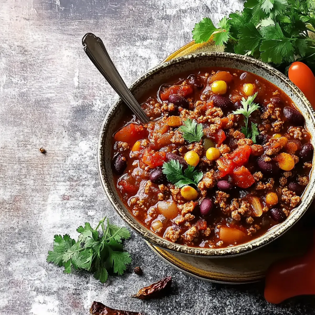 Chili con carne by Cyril Lignac