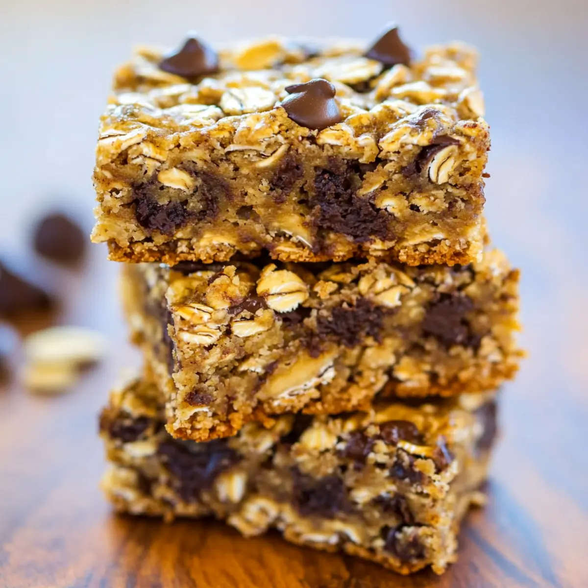 Banana Oatmeal Bars