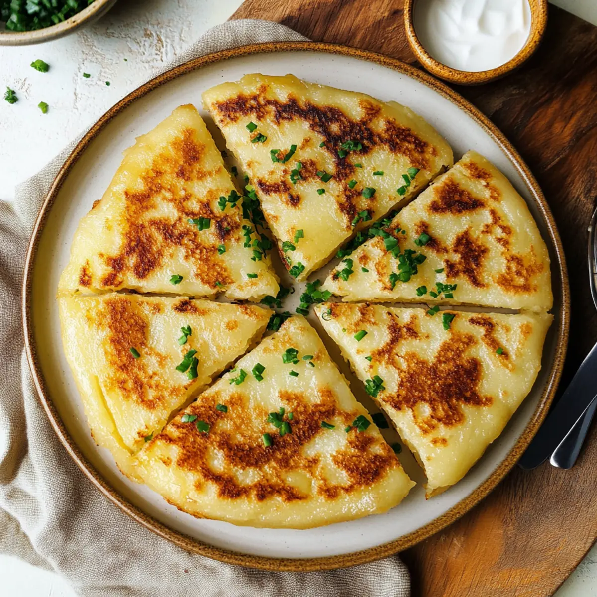 Traditional Irish Potato Farls