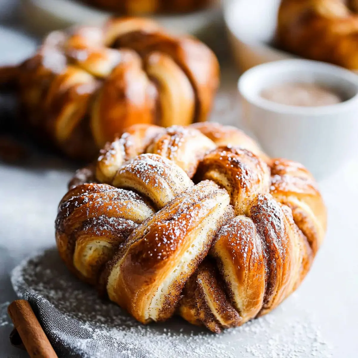 Braided Cinnamon Buns