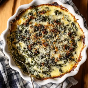 Creamed Spinach Bake