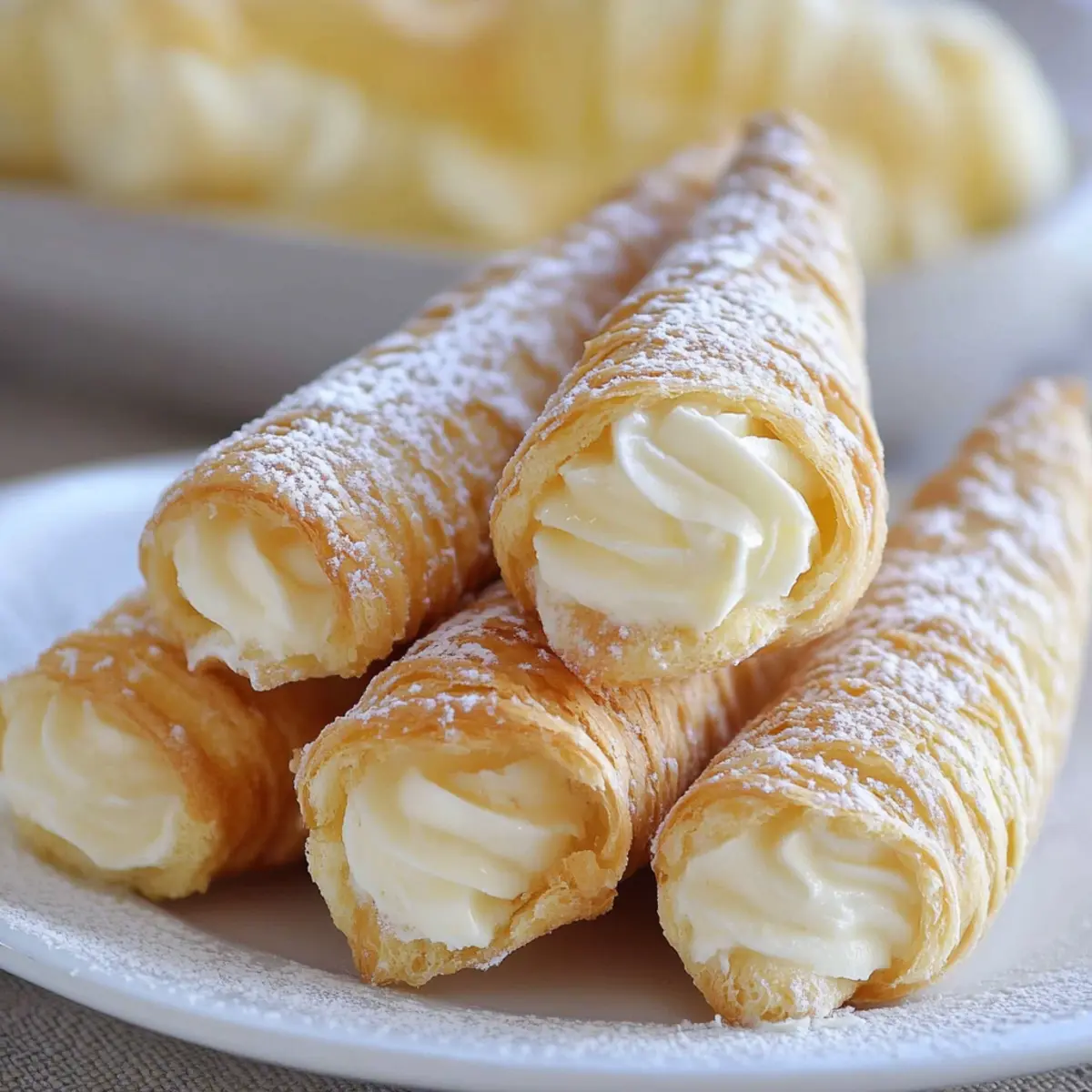 Cream Puff Cones