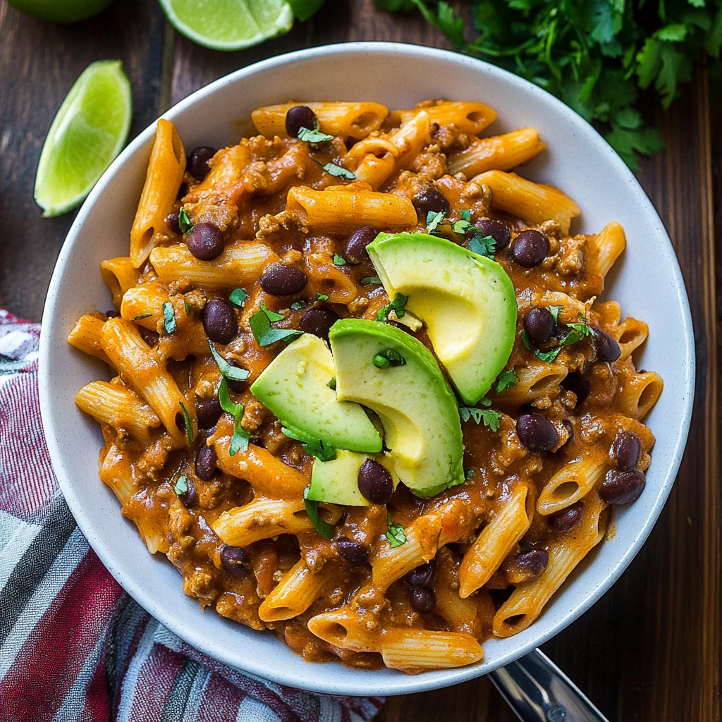 cheesy taco pasta: A Comforting Flavor Fiesta