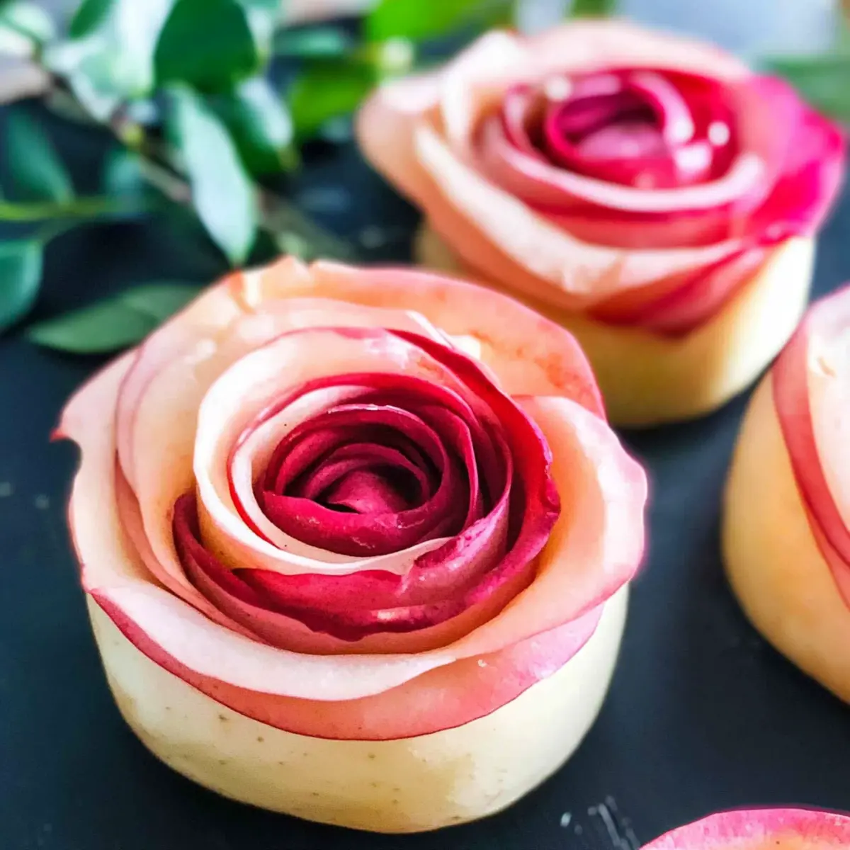 Elegant Apple Roses