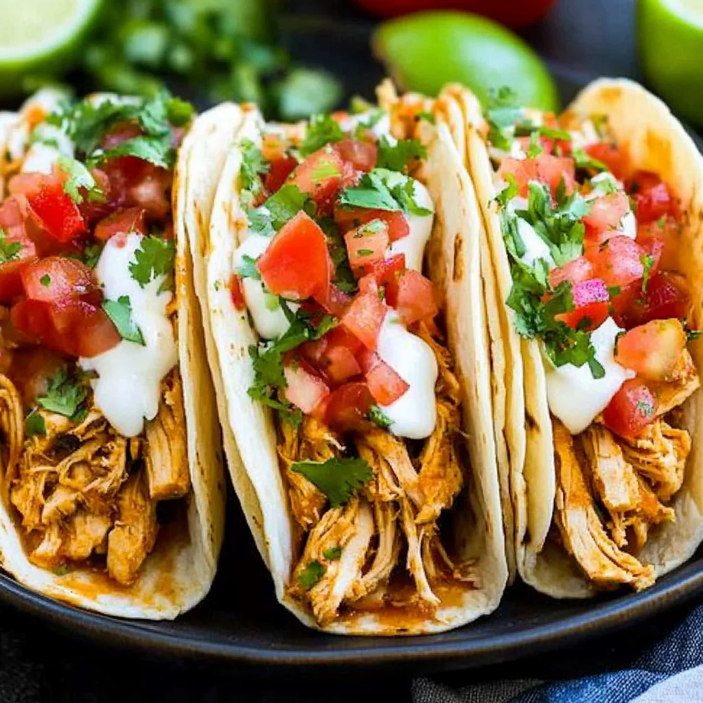 crockpot chicken tacos: Flavor-Packed Fiesta Awaits