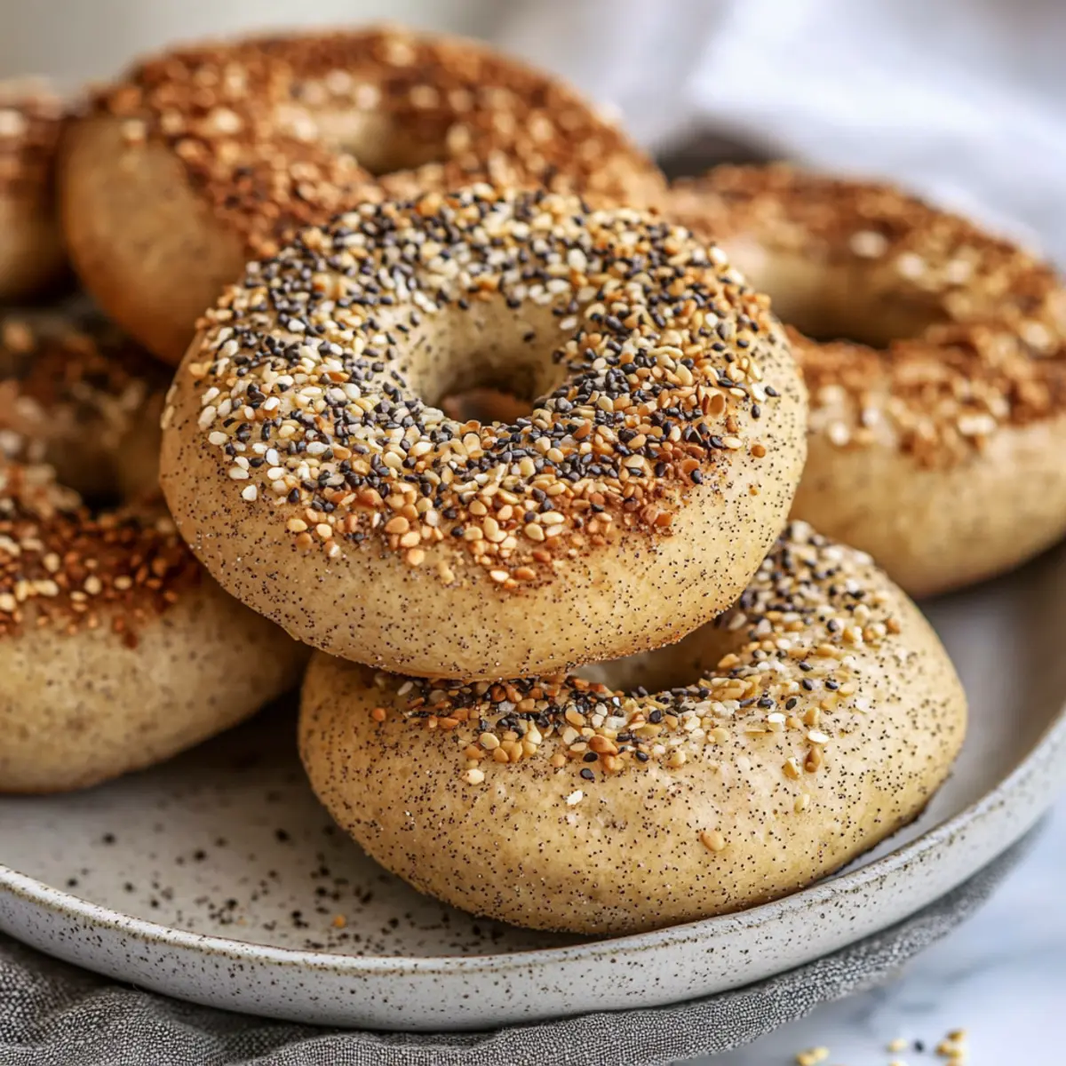 Gluten-Free High-Protein Bagels