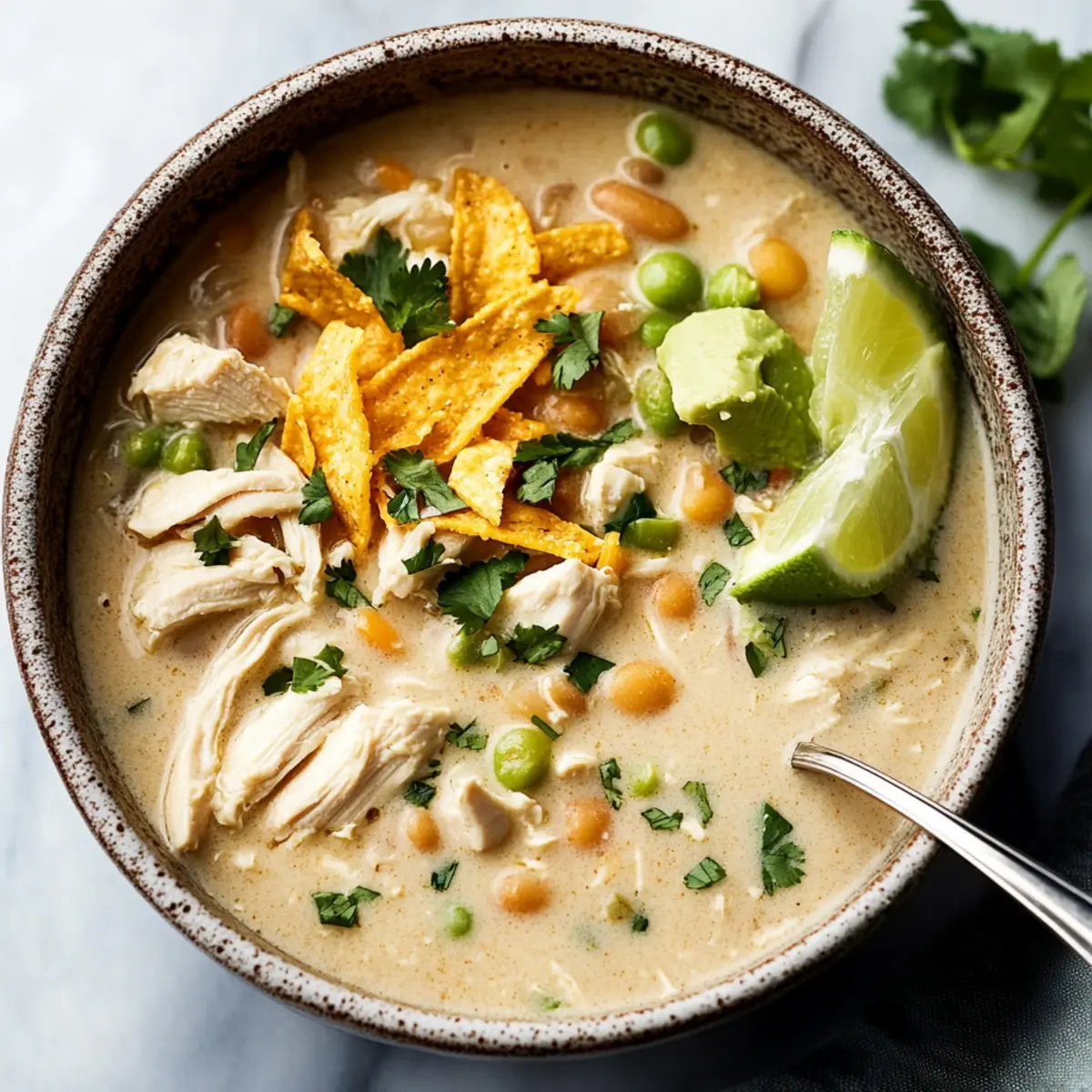 Creamy White Chicken Chili
