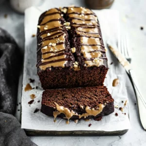 Chocolate Peanut Butter Banana Bread