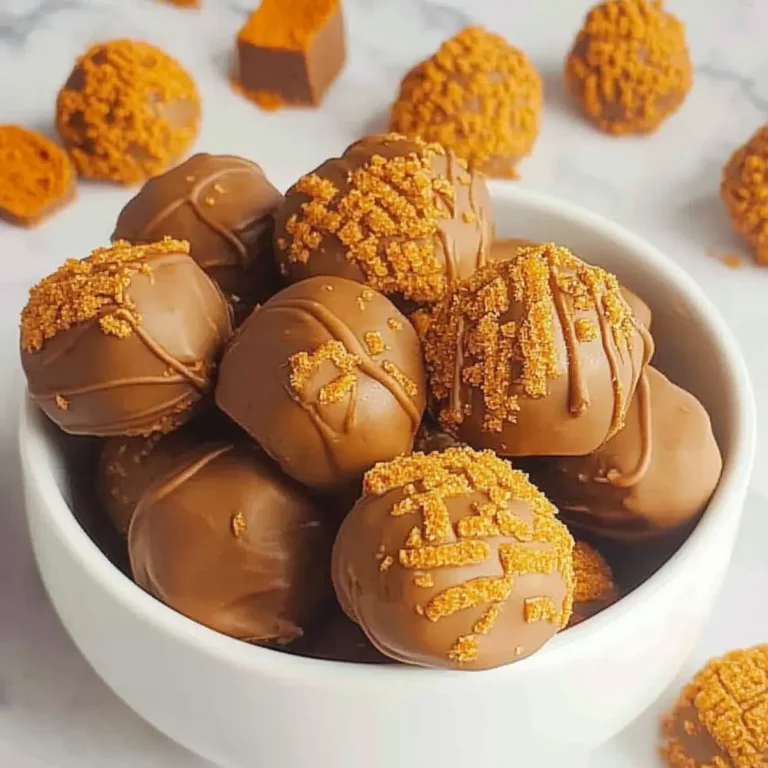No-Bake Biscoff Truffles