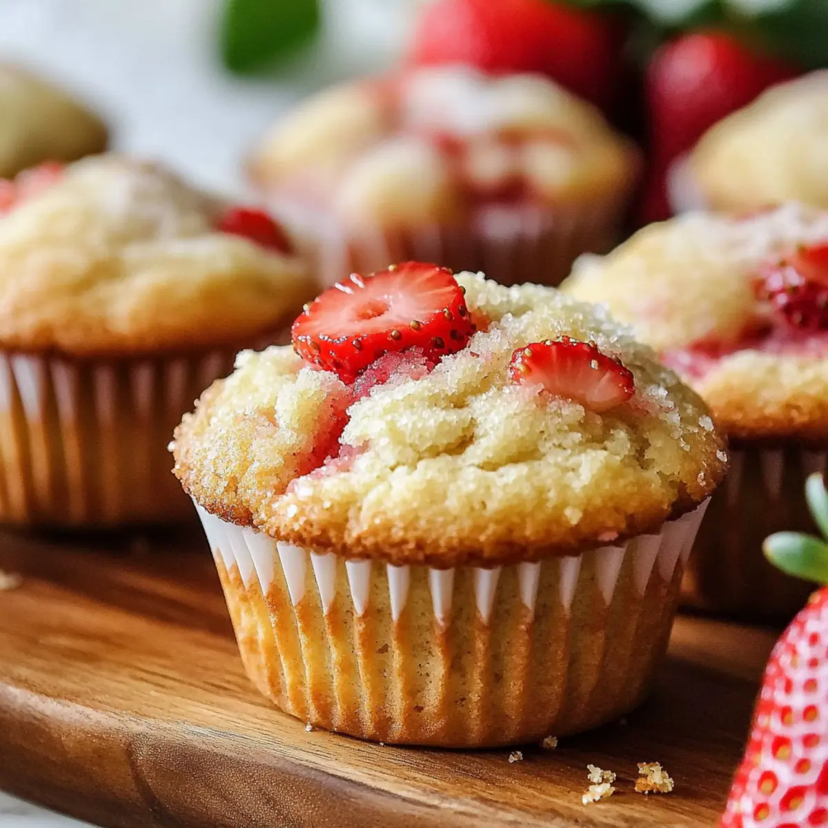 Strawberry Muffins