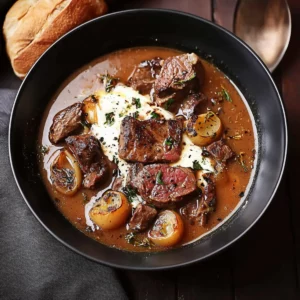 Steak Au Poivre Soup