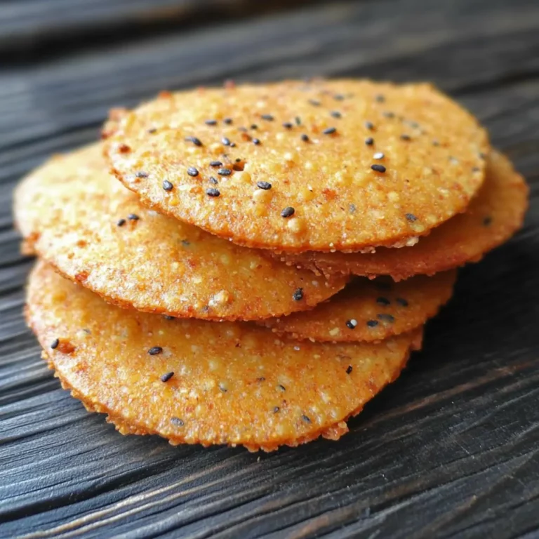 Red Lentil Crackers