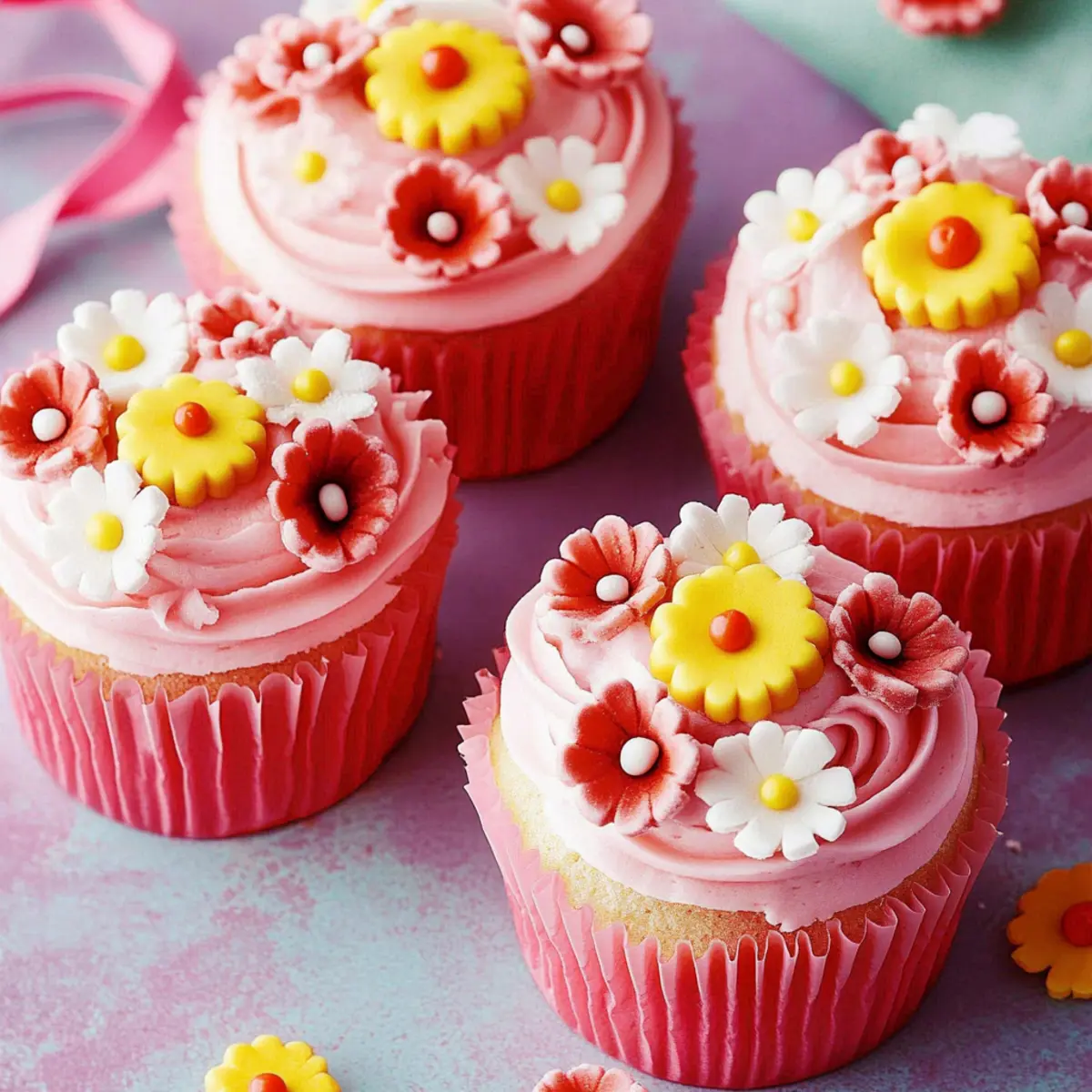 Flower Cupcakes