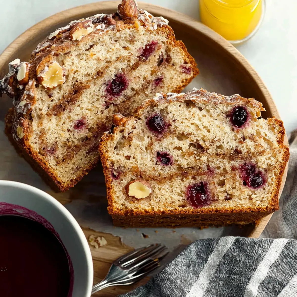 Cranberry Walnut Bread