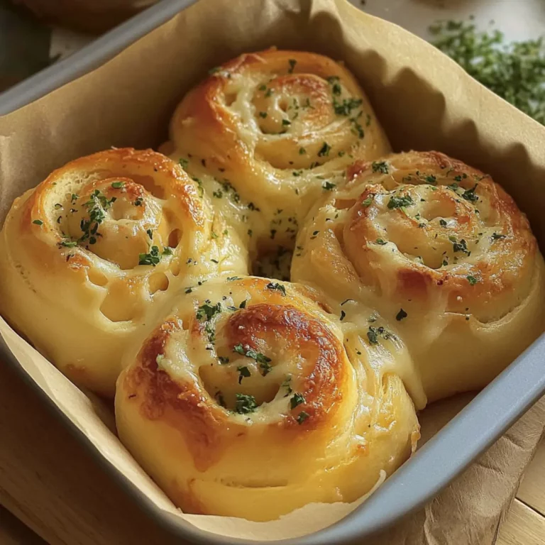 Buttery Cheese Garlic Rolls