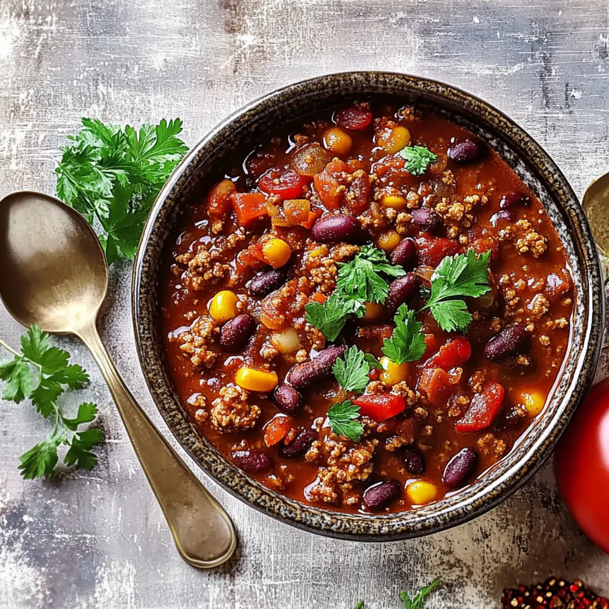Chili con carne by Cyril Lignac