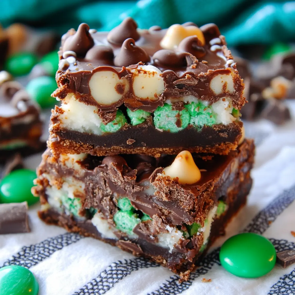Mint Chocolate Seven-Layer Bars