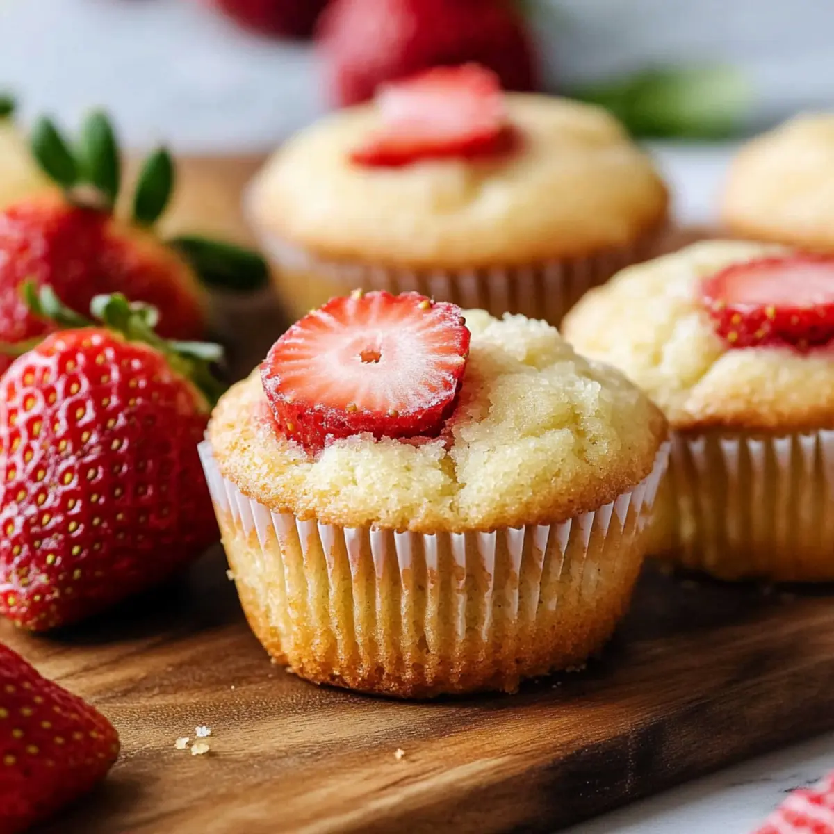 Strawberry Muffins