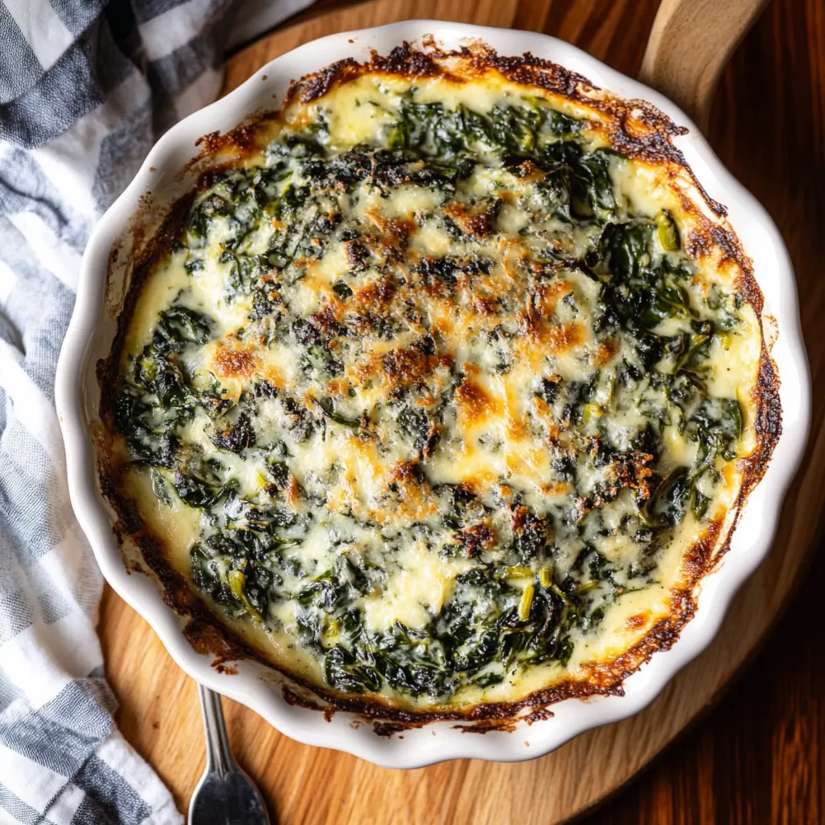 Creamed Spinach Bake