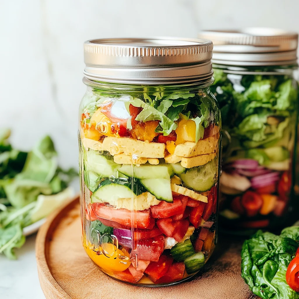 mason jar salads: Fresh and Flavorful Meal Prep Ideas