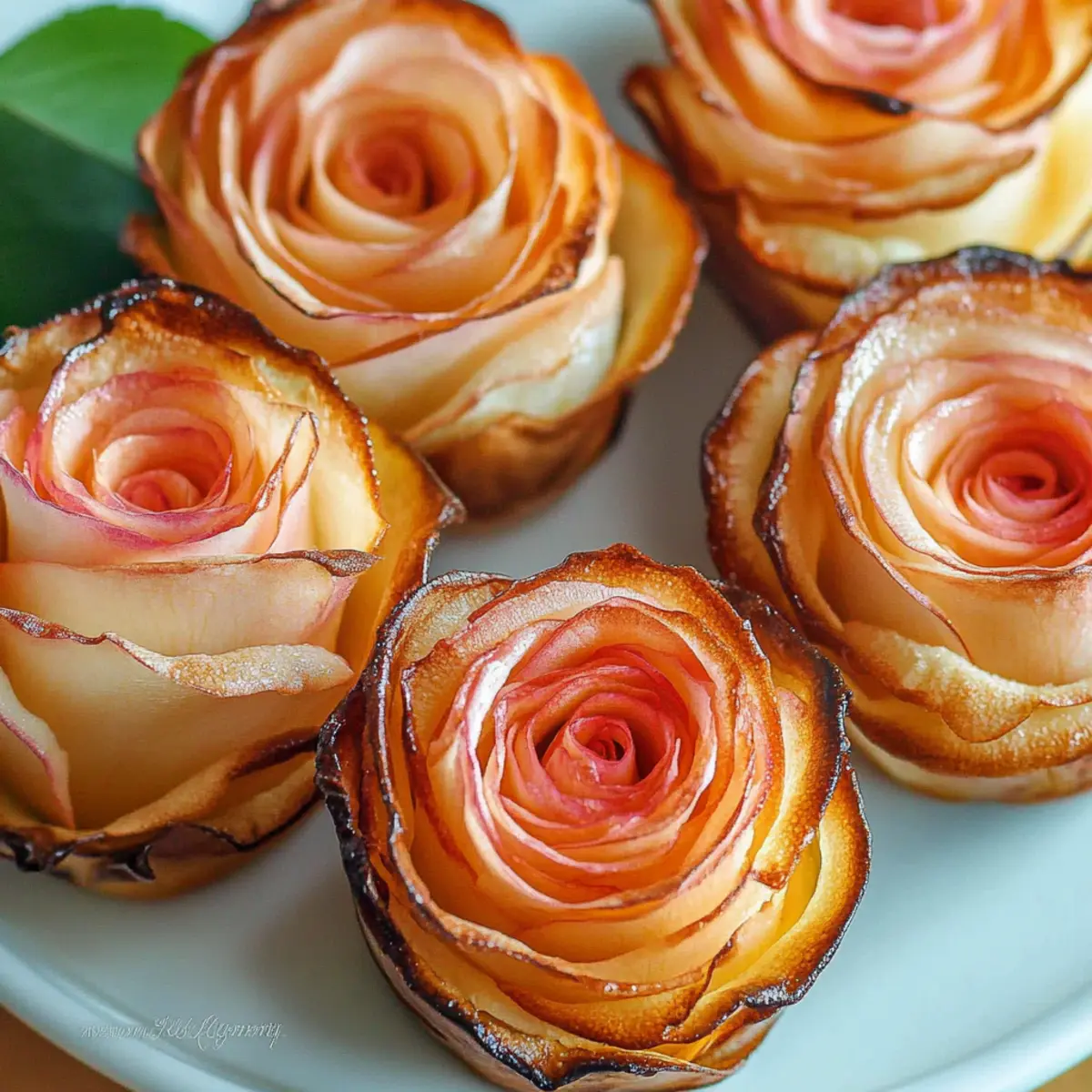 Elegant Apple Roses