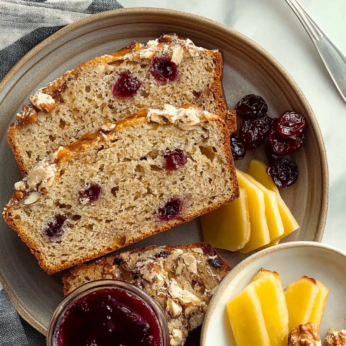 Cranberry Walnut Bread