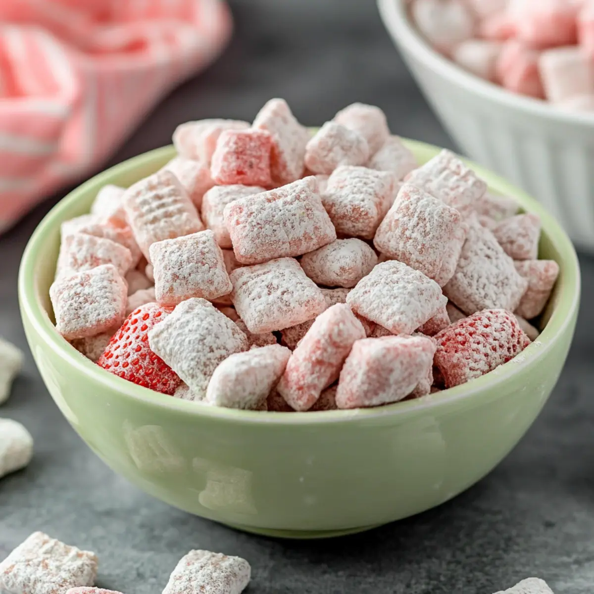 Strawberry Shortcake Puppy Chow