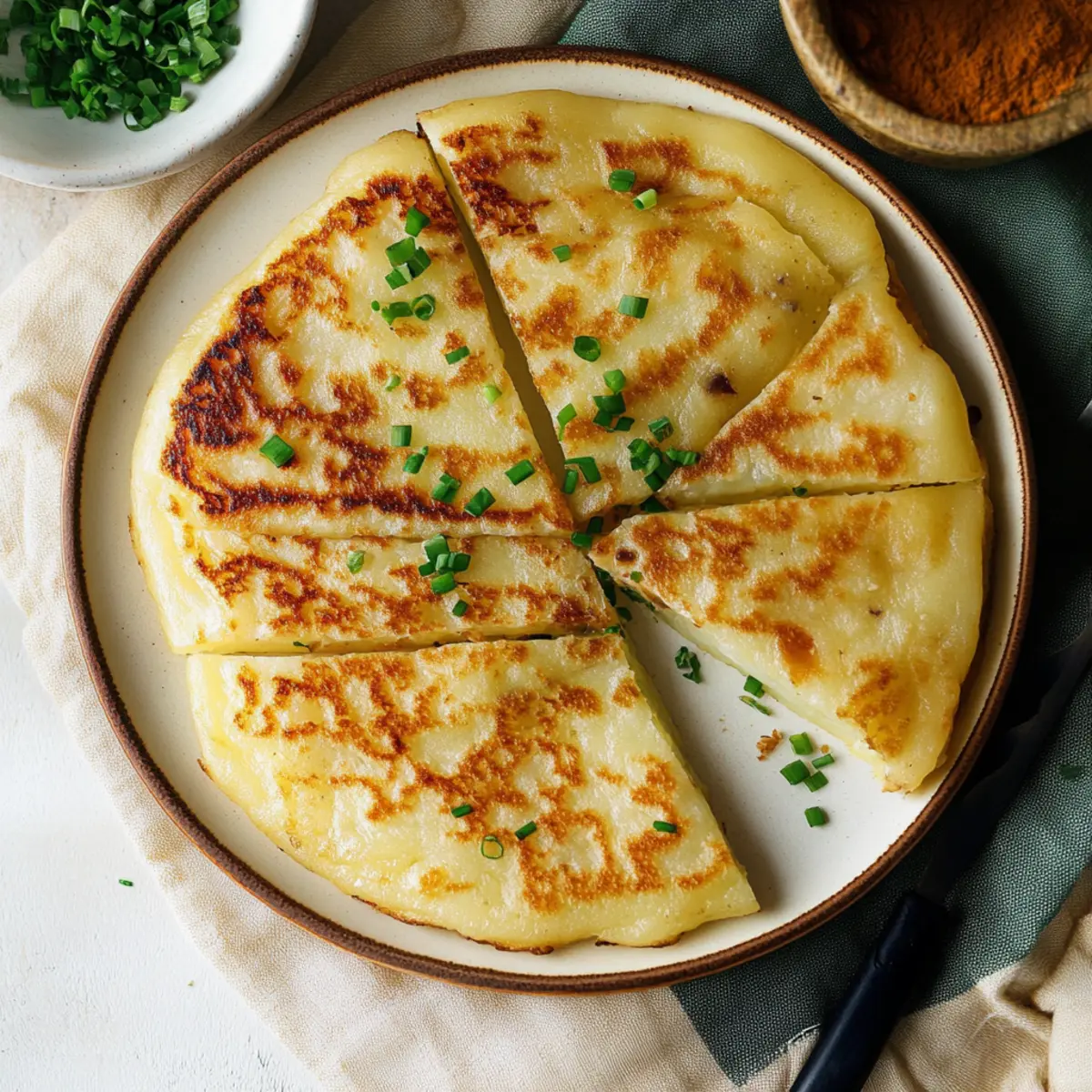 Traditional Irish Potato Farls